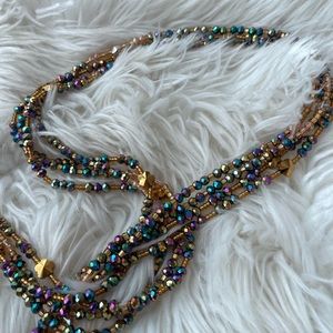 Waist beads TIE ON. Disco flower